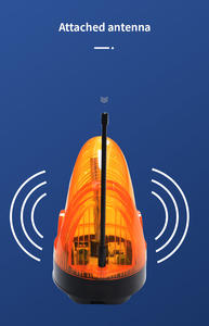 YET6141 Lampe LED clignotante étanche avec son, 12V 24V 220V, pour <span class=keywords><strong>porte</strong></span> <span class=keywords><strong>de</strong></span> <span class=keywords><strong>garage</strong></span>, <span class=keywords><strong>porte</strong></span> électrique, lampe d'avertissement - Product Image 1