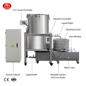 เครื่องแยกกาก Vortex trichome 50แกลลอนอุปกรณ์แยกฟองแบบไม่ละลายน้ำอุปกรณ์ทำแฮชทำน้ำแข็ง - Product Image 5