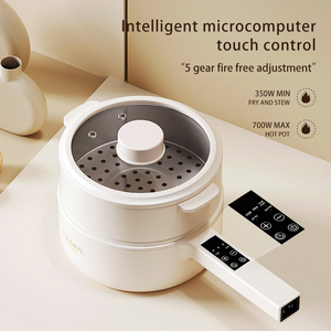 Marmite Électrique Multifonction 1,5 L Antiadhésive, Mini Cuiseur à Riz Électrique Intelligent, Appareil Électrique Polyvalent Très Vendu - Product Image 4