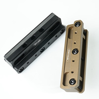 Monturas para Visores Tácticos LWXC, Base de Montaje para Amplificador AIP 3X para Exteriores, Accesorios para Monturas de Visores