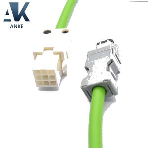 6FX2003-0LL52 Siemens V90 connecteur de câble de frein de verrouillage de servomoteur à faible inertie - Product Image 1