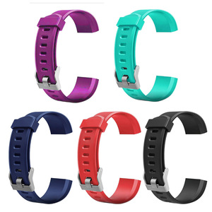 Pulsera de repuesto de goma deportiva de alta calidad, hebilla de Metal, correa de reloj inteligente de TPU para <span class=keywords><strong>ID115Plus</strong></span> HR - Product Image 2