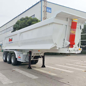 Super Rhinox 25CBM Semi-remorque benne basculante en acier robuste pour le transport de minerai, 3 essieux, à vendre - Product Image 4