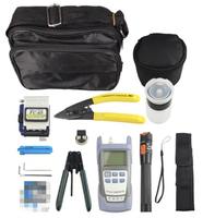 Kit d'outils pour fibre optique FTTH avec VFL et mesureur de puissance optique pour l'installation de la fibre