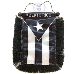 Autocollants de voiture, drapeaux de bali, accessoires de voiture, décalcomanies, porte-bonheur, Boricua banderas para automobiles, petite bannière - Product Image 1