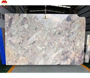 Luxe Nouveau Design Ceppo Breccia Rosa Marbre Monet Jardin Marbre Grande Dalle pour Salle De Bains Vanité Lavabo et Comptoir Îlot - Product Image 2