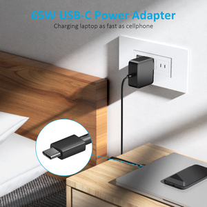 Chargeur portable GAN pour ordinateur portable 65W 20V 3.25A TYPE C USB C Adaptateur de chargeur pour ordinateur portable LENOVO ASUS HP DELL Chromebook - Product Image 2