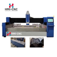 Máquina Pulidora de Bordes CNC Horizontal de 3 Ejes para Trabajar Vidrio, Biselado de Espejos y Pulido, con PLC y Motor, Venta Directa de Fábrica China