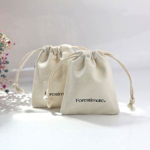Bolsas de Lona de Algodón Ecológicas al por Mayor con Logotipo Personalizado y Cordón de Seguridad para Mascarillas - Empaque para Regalo - Product Image 6