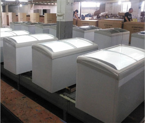 Kolice, congelador comercial de 3 cestas, <span class=keywords><strong>escaparate</strong></span> de refrigerador de doble temperatura con parte superior abierta para helado, congelador de pecho profundo - Product Image 4
