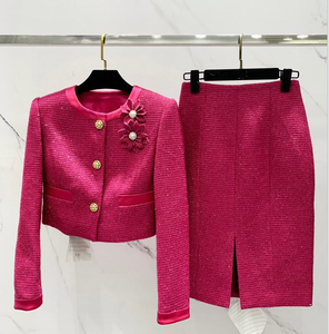 Fabricant Éthique de Robes, Jupes et Vestes en Tweed Personnalisées Certifié ISO pour OEM - Product Image 4