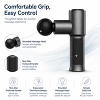 Nouveau mini pistolet de massage rotatif robotisé PRO Percussion Logo pour les muscles du visage et du corps, massage profond des tissus