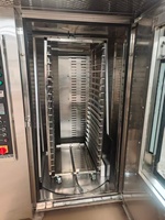 Four rotatif commercial en acier inoxydable pour la cuisson de gâteaux et de pâtisseries