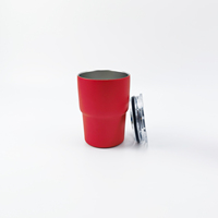Gobelet de voyage personnalisé de 12 oz en acier inoxydable, tasse à café à double paroi, gobelet thermique pour le camping