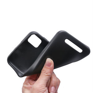 Funda para Cloud Mobile <span class=keywords><strong>Stratus</strong></span> C7, funda de teléfono móvil de goma de gel de TPU suave antideslizante mate delgada negra para Cloud Mobile <span class=keywords><strong>Stratus</strong></span> C7 - Product Image 6