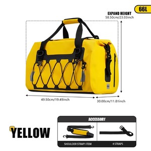 Sac de voyage étanche en PVC pour le camping et la montagne, sac de rangement multifonctionnel pour la moto - Product Image 3