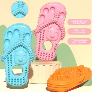 Juguetes para Mascotas de TPR Duraderos al por Mayor, Nuevo Estilo, Juguetes para Perros para Limpiar y Moler los Dientes, Pantuflas Masticables Sostenibles, Juguetes para Perros, Suministros para Mascotas - Product Image 1