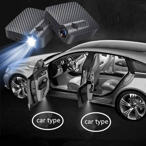 Wholesale 2Pcs Car Door Welcome Courtesy Shadow <b>Projector</b> Lamp LED HD Logo <b>Light</b> Cars Accessories Various Patterns Available - Product Image 4