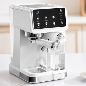 Machine à café semi-automatique compacte pour la maison, 20 bars de pression, mousse à vapeur haute pression, machine à expresso <span class=keywords><strong>italienne</strong></span>, cafetière - Product Image 3