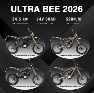 Surron Ultra Wheelie 2026 Todoterreno para Adultos, Alta Velocidad, 24.5kw, Nuevo Sutton Negro 24.5kw, Surron Ultra Bee 3c Todoterreno 2026 - Product Image 6