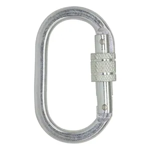 JENSAN Custom Safety 23kN Stahlschloss-Karabiner für Klettern/Absturz sicherung