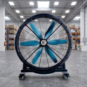 Ventilador Industrial Móvil Sin Necesidad <span class=keywords><strong>de</strong></span> Instalación, Motor PMSM, Ahorro <span class=keywords><strong>de</strong></span> Energía, Ventilador Portátil para Fábrica y Almacén - Product Image 2