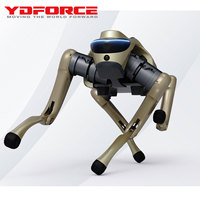 Perro Robot Programable de 14 kg y 3000 W de Potencia Máxima de Trabajo con CPU de 8 Núcleos y Control Remoto