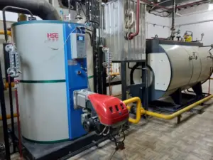 Générateur de vapeur industriel chaudière à gaz Générateur de vapeur industriel diesel/gaz léger vertical Petites chaudières à vapeur
