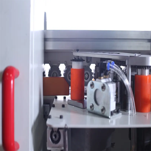 Machine de collage de bord de qualité Chine 220v alimentation automatique placage de bois machines de collage de bord <span class=keywords><strong>Pvc</strong></span> collage fin coupe Machine 240 MKW - Product Image 4