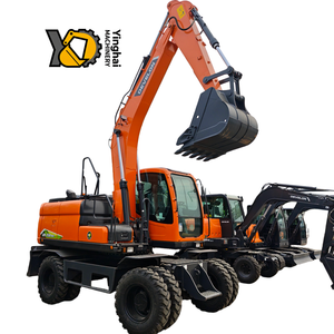 Excavadoras de ruedas DEVELON de 15 toneladas de alta calidad se venden bien. Excavadoras DEVELON DX150WE disponibles para venta inmediata. - Product Image 2