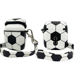 Football <span class=keywords><strong>Basketball</strong></span> Rugby Baseball étui en cuir pour Apple <span class=keywords><strong>Airpods</strong></span> 1/2/3/4 protecteur pour <span class=keywords><strong>Airpods</strong></span> Pro 2 housse casque sans fil sac - Product Image 3
