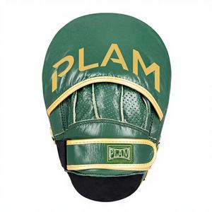 Mitaines de frappe professionnelles en cuir de vachette, absorbant les chocs, design écologique, fermeture auto-agrippante pour la boxe, le MMA et le kickboxing - Product Image 1