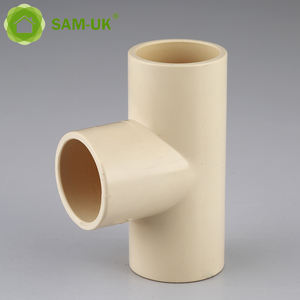 1/2 "-2" Sam-Uk Fabriek Gemaakt Van Hoge Kwaliteit En Verschillende Maten Kan Worden Aangepast Upvc Pijp Tee Fitting Plastic - Product Image 2
