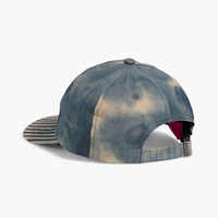 Venta al por mayor de moda nueva tendencia Tie Dye sombrero para el sol diseño personalizado algodón a rayas ala al aire libre papá sombrero gorra de béisbol