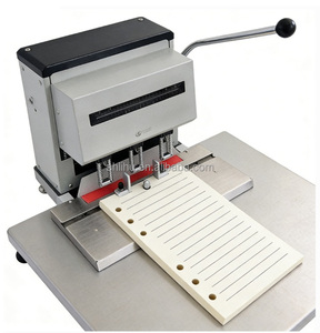 Máquina Perforadora de Papel Uving A5 A6, Perforadora de 2, 3 y 6 Orificios, Máquina de Perforación de Papel, Maquinaria de Procesamiento de Papel - Product Image 1