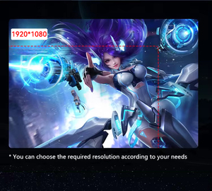 จอคอมพิวเตอร์แบบโค้งไร้ขอบ ขนาด 32 นิ้ว ความละเอียด 1K 2K 75Hz 165Hz สำหรับเล่นเกมส์  หน้าจอกว้าง  พร้อมไฟ RGB LED  รุ่น Borderless U - Product Image 5