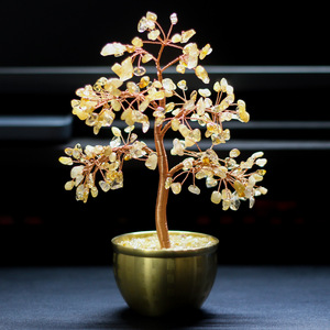 <b>Crystal</b> <b>Tree</b> Natural Mineral Decorative Plant Desktop Office Ornament Home Decoration Gift - Product Image 2
