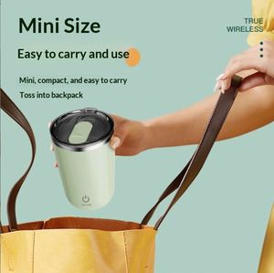 แก้วกาแฟผสมอัตโนมัติ แก้วน้ำสแตนเลสแบบแม่เหล็ก ชาร์จไฟได้ มีสินค้าพร้อมส่ง - Product Image 4
