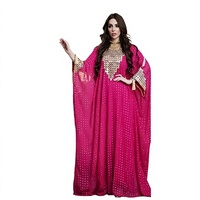 Robe longue musulmane élégante et tendance, robe décontractée en coton pour femmes, taille plus, robe pour femmes