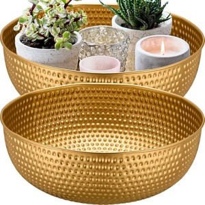 Nuevo diseño, plato de acero inoxidable para servir, cuenco de Metal, fruta seca, decoración del hogar, cuencos hechos a mano para la venta - Product Image 6