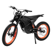 Moto électrique tout-terrain rapide Comoze K2 PRO style Surron, moteur à engrenages 6000W, batterie lithium 72V, pour adultes