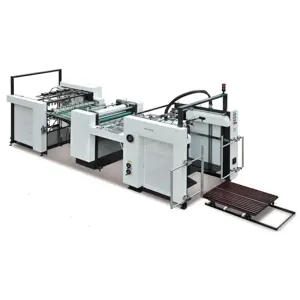 Machine entièrement automatique de presse de gaufrage de feuille de carte de papier presse à chaud machine de gaufrage