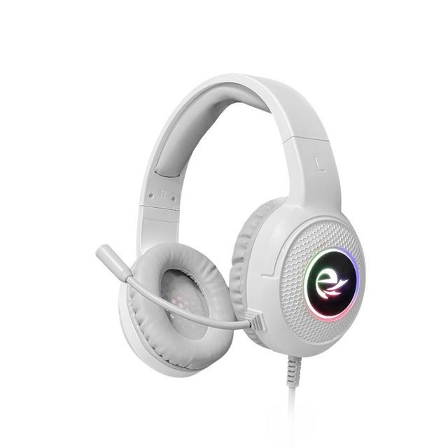 ST-668 Over-Ear LED Light Noise Cancelling 3.5mm*2+USB Gaming Headset with Mic for Mobile Phone Players Small MOQ