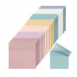 Hengxin Self-Adhesive Memo <b>Pad</b> Cheap Transparent Sticker Notes Mix Colour Stock for School and Office - Product Image 1