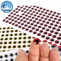 Yeux de poisson de taille commune 3D 3/4/5/6/7/8/9/10/11/12 /13/14mm ~ 20mm yeux de poisson fabricants fournissent des yeux de poisson Pesca appât OEM Stock yeux de poisson