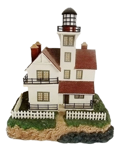 Home Boat Decor Solar Sea Collectors Gift Figurines Statue de <span class=keywords><strong>phare</strong></span> en résine - Product Image 3