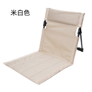 Chaises pliantes de jardin en aluminium portable avec dossier en tissu Oxford pour l'extérieur, la plage, le parc, le camping et la salle de sport - Product Image 5