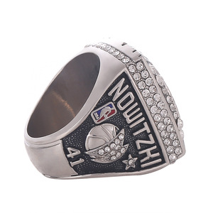 2011 Dallas Mavericks Meisterschaftsring Herren Legierung Galvanisiert Kristall & Strass Geometrisches Design Geschenk - Product Image 3