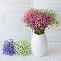 QXSH01 bunga buatan baby Breath 28cm murah terlaris bunga buatan untuk buket pernikahan dekorasi dalam ruangan DIY Hotel