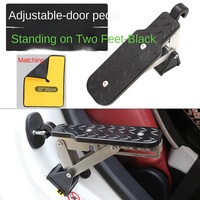 Pédale pliante universelle multifonctionnelle pour l'escalade Échelle auxiliaire Serrure de porte de toit Crochet à boucle pour accessoires d'extérieur de voiture